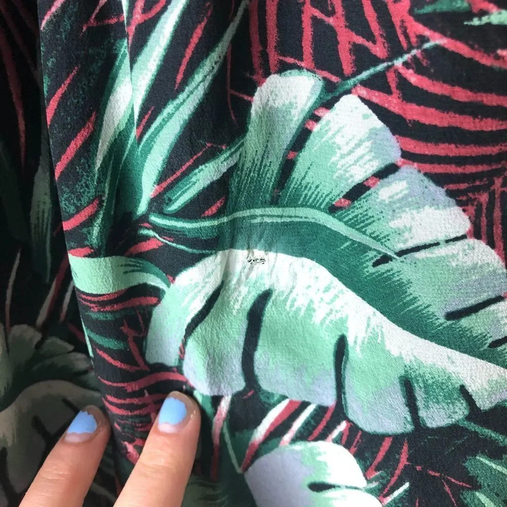 Madewell | 100% Silk Tropical Island Mini Dress - Picture 6 of 8